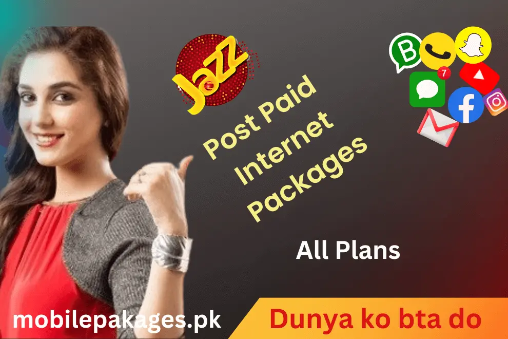 Jazz Postpaid internet packages