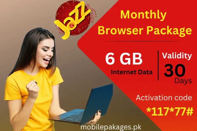 Jazz Monthly Browser Package - 6GB Code