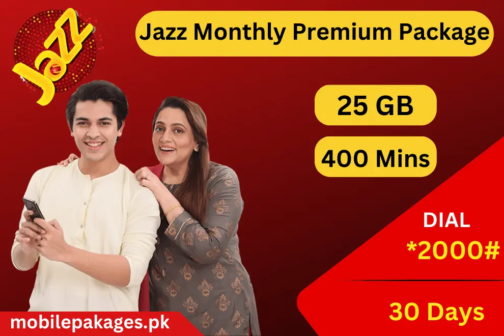 Jazz monthly Premium package