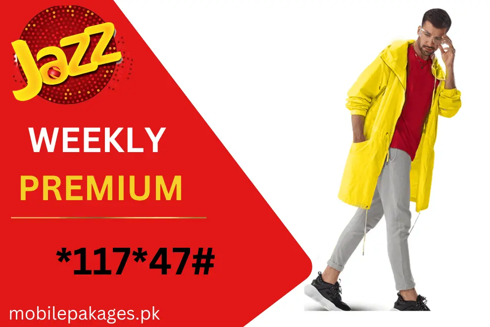 Jazz weekly premium, 3G,4G Internet package