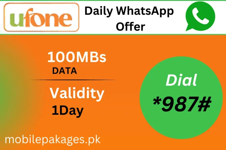 ufone daily whatsapp offer