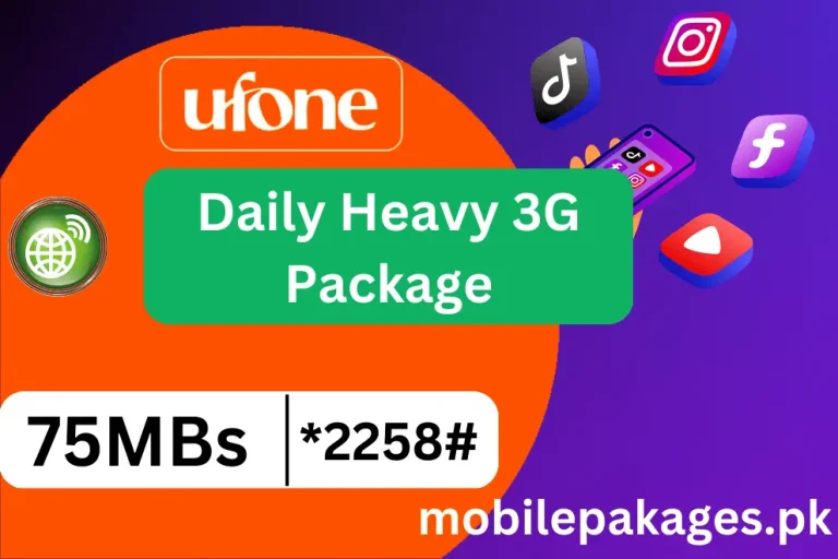 Ufone Daily Heavy 3G Package