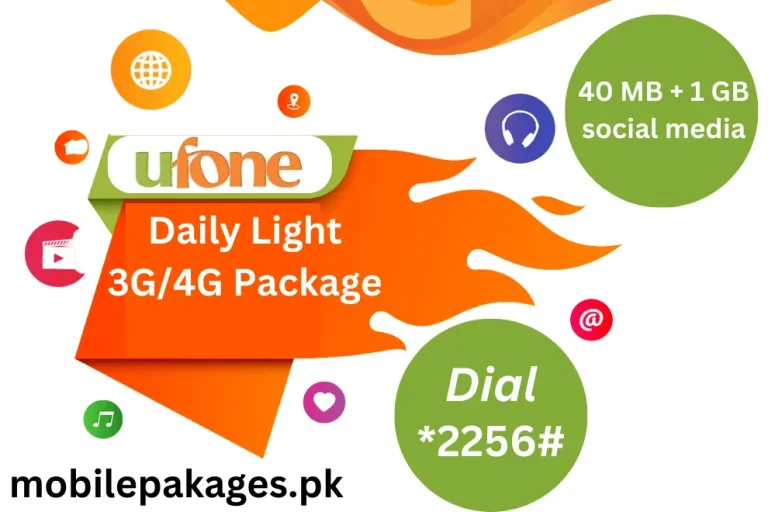 Ufone Daily Light 3G/4G Package