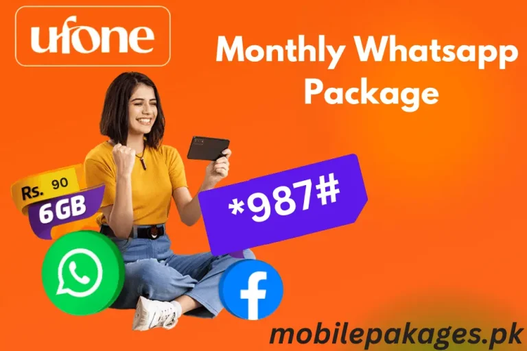 Ufone Monthly WhatsApp package