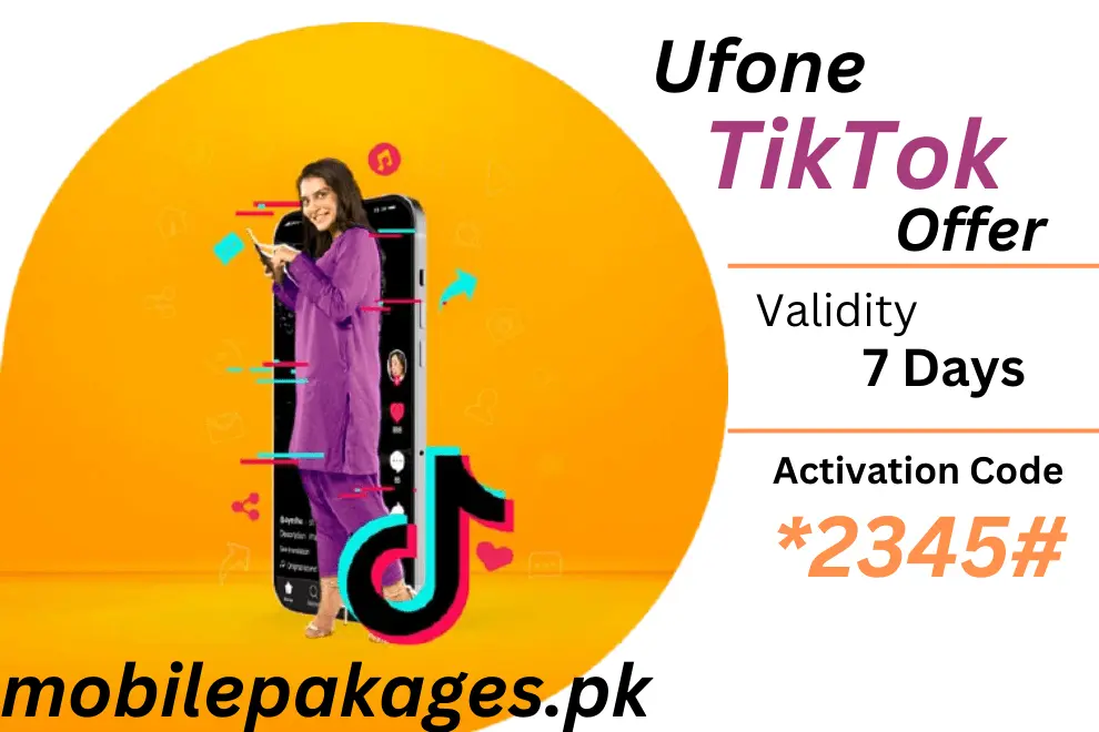 Ufone TikTok Offer for a week