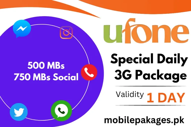 ufone Special Daily 3G Package