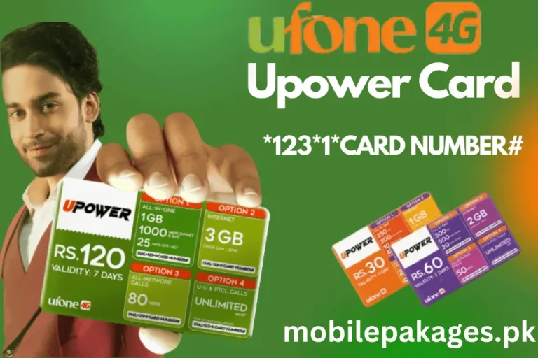 Ufone Upower Card - Rs.120