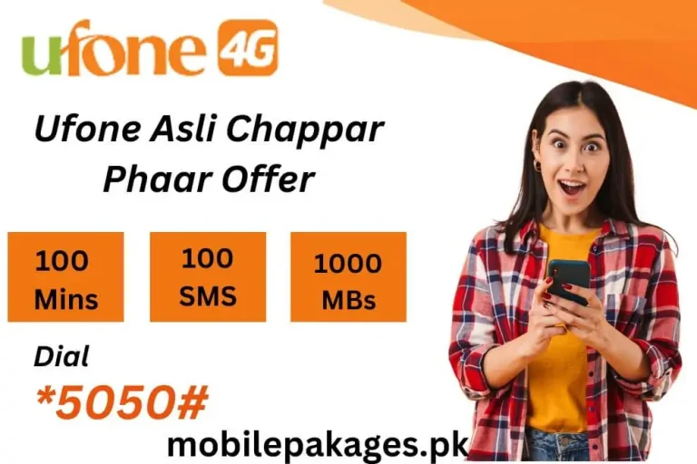 Ufone Asli Chappar Phaar Offer