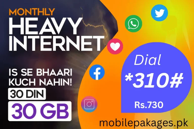 Ufone Monthly Heavy Internet