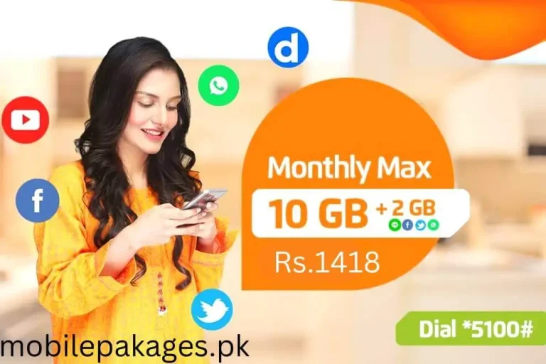 Ufone Monthly Max Offer