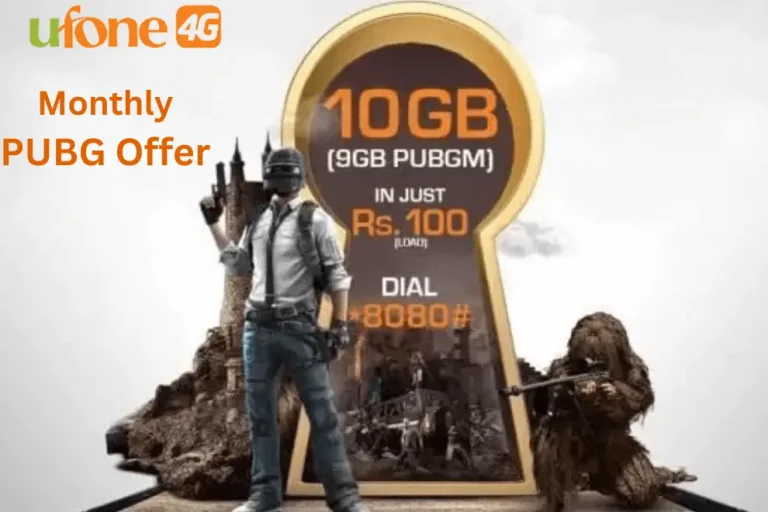 Ufone Monthly PUBG Offer