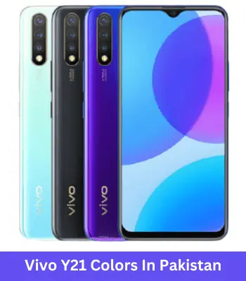 Vivo Y21 Colors in pakistan