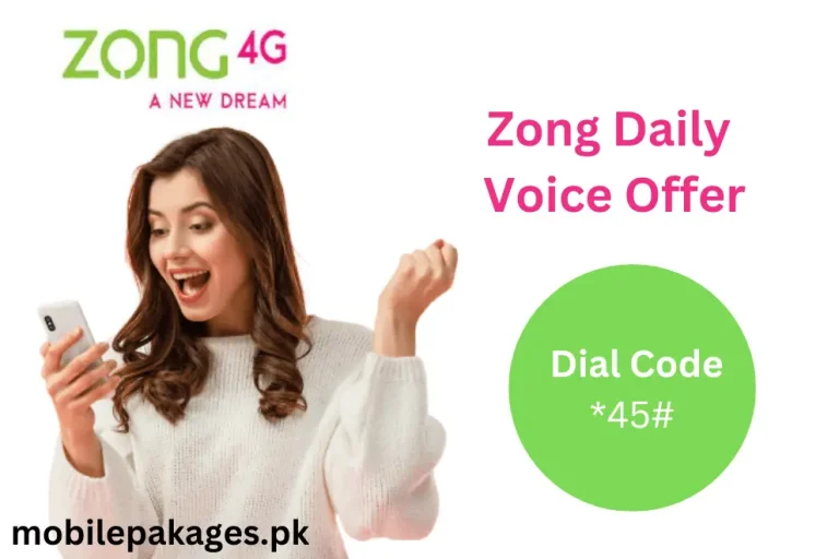 zong daily voice offer