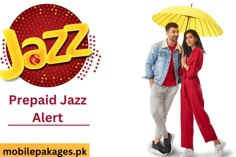 Prepaid Jazz Alert