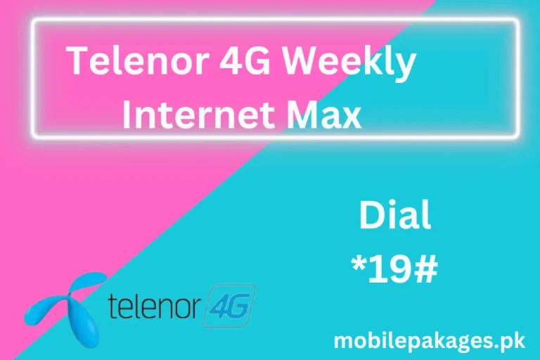 Telenor 4G Weekly Internet Max